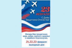 С 23 Февраля!